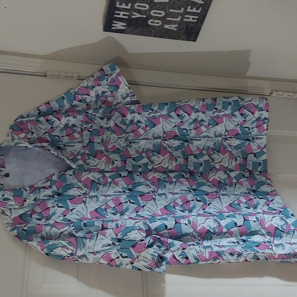 Abstract Patterned Men's Shirt
